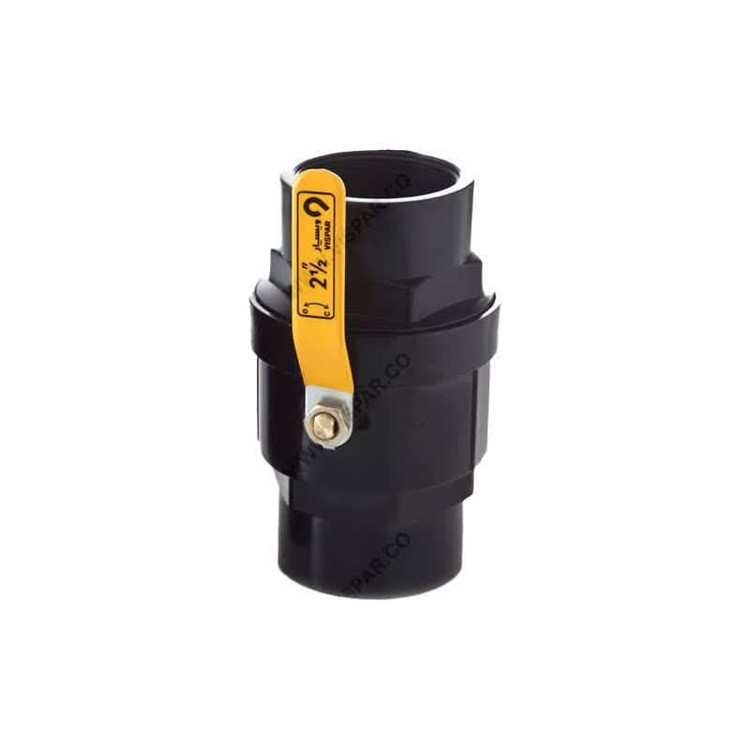 شیر توپی ویسپار سایز 2.1/2 اینچ (75) دسته فلزی دو ضرب