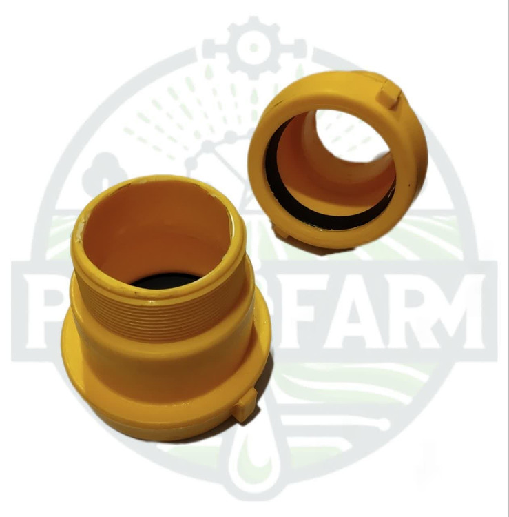 سر پمپ (سرخط) اتصال سریع (نیوفیت طرح ترک) ماده به دنده نر 63