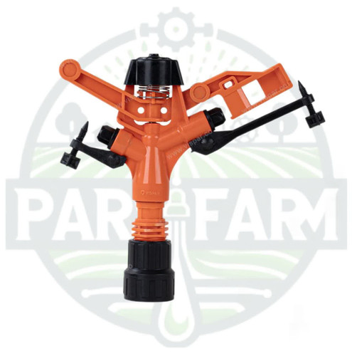 آبپاش پلیمری (نارنجی) سایز 3/4 اینچ ویسپار mr40 تمام دور