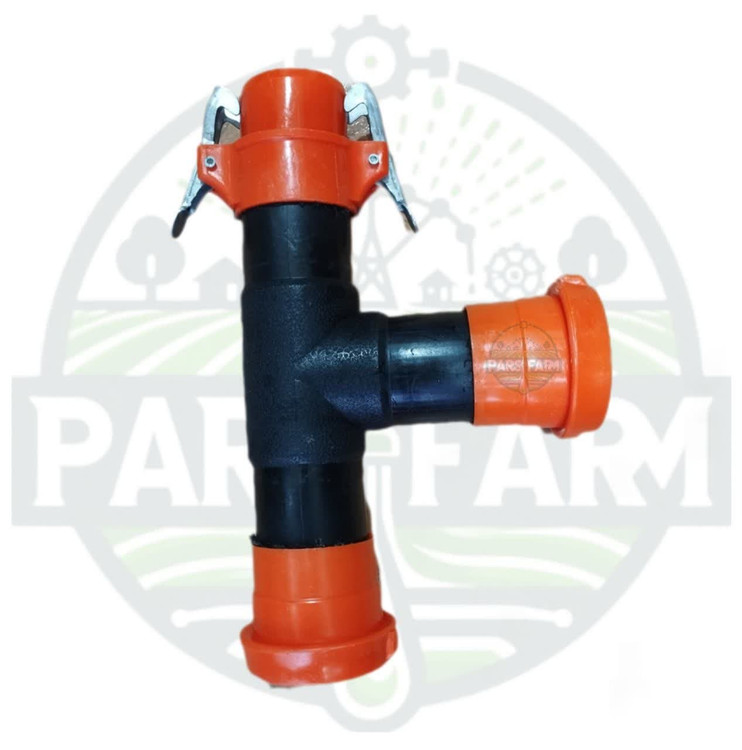 سه راه کوپلینگ نیوفیت (طرح ترک) با گیره فلزی