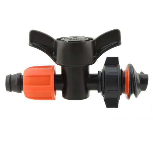 شیر انشعاب تیپ به لی فلت (لوله نخدار) حلزونی واشر دار