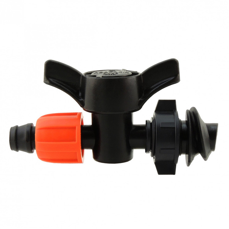 شیر انشعاب تیپ به لی فلت (لوله نخدار) حلزونی مارپیچی بدون واشر