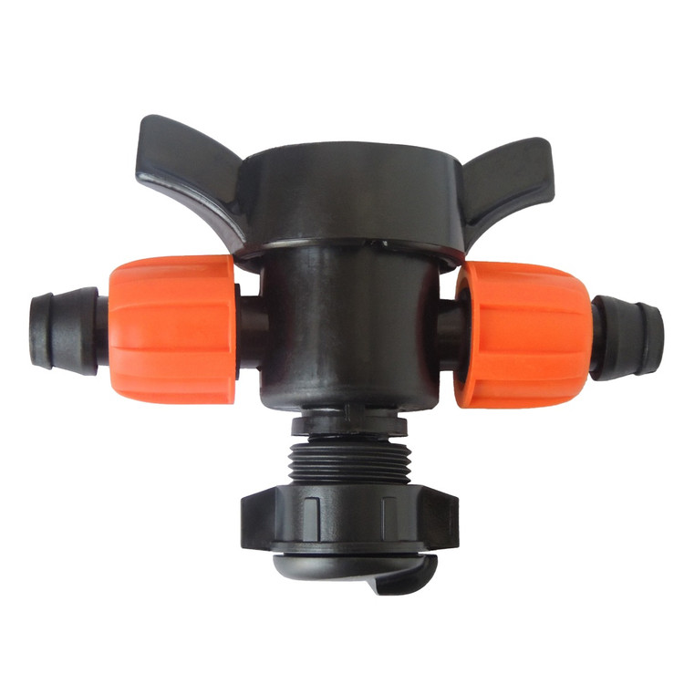 شیر انشعاب سه راهی 17 * L * 17 نوار تیپ چهار حالته آبافرین