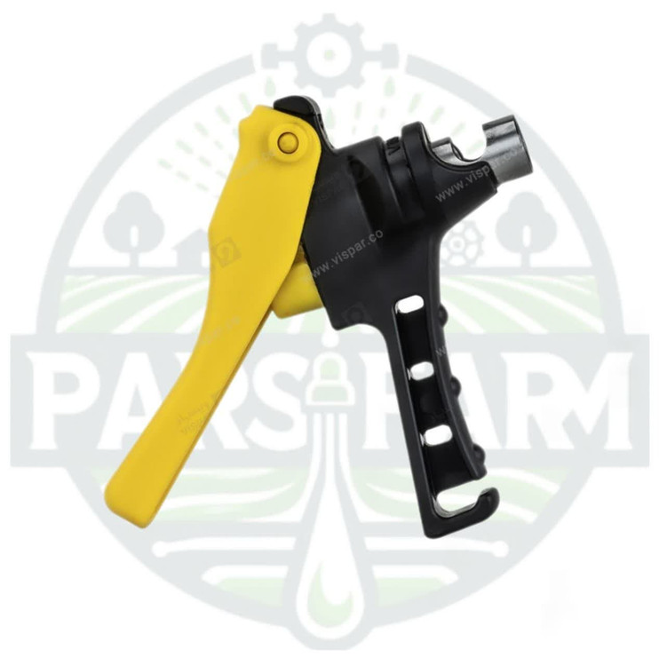 پانچر لی فلت و لوله نخدار تاشو ویسپار زرد و مشکی