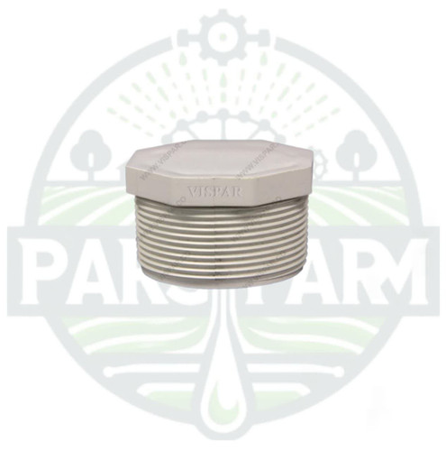 درپوش رزوه ای پلیمری سفید یو پی وی سی