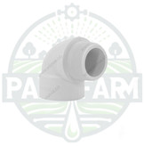 چپقی رزوه ای پلیمری سفید