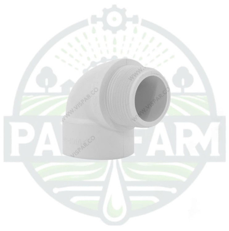 چپقی رزوه ای پلیمری سفید