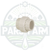 مهره ماسوره رزوه ای پلیمری سفید پلاستیکی