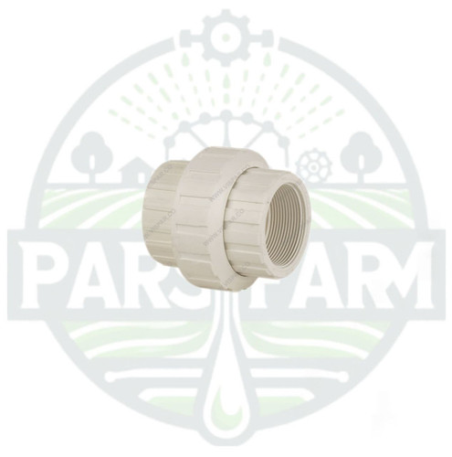 مهره ماسوره رزوه ای پلیمری سفید پلاستیکی