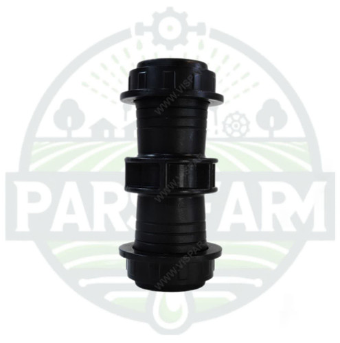 رابط مساوی لی فلت ، لوله نخدار و لوله بارانی مه پاش 2 اینچ (50) با رینگ پلیمری مقاوم