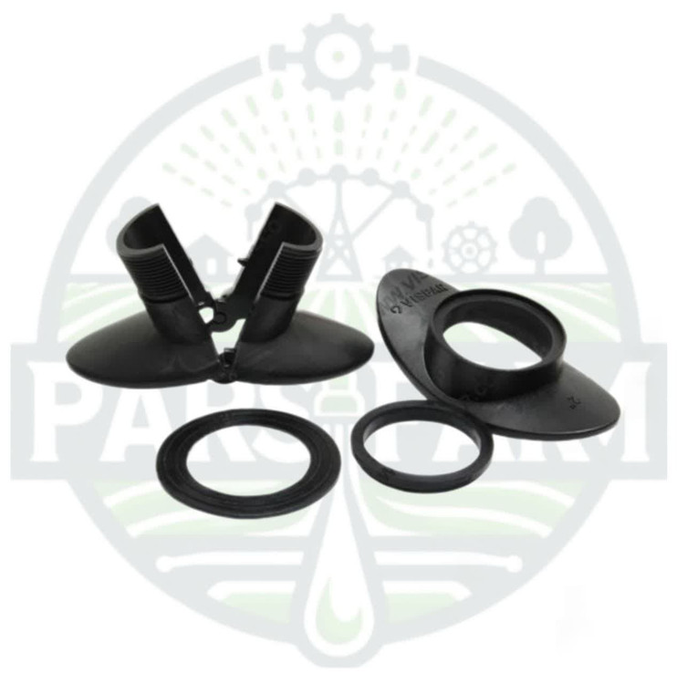 کمربند لیفلت انشعاب لی فلت و لوله نخدار تاشو 2 اینچ