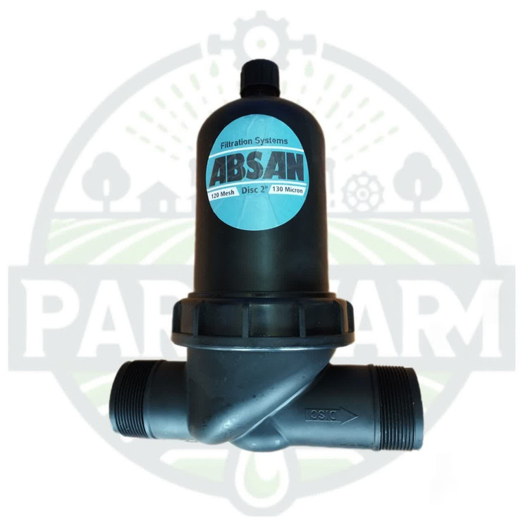 مینی فیلتر 2 اینچ دیسکی اتوماتیک آبسان