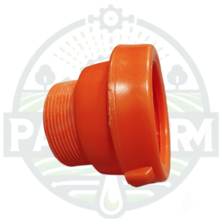 سرخط (سر پمپ) اتصال سریع (نیوفیت طرح ترک) ماده به دنده نر نارنجی