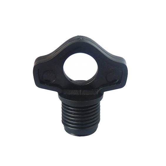 درپوش دنده ای (کورکن) به اتصال لی فلت و لوله نخدار M16