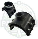 کمربند انشعاب سایز 160 با رینگ فلزی و پلیمری